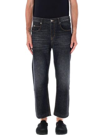 Isabel Marant Black Mid Rise Jeans