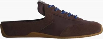 Rag & Bone Womens Retro Runner Slim Ultra Mule In Mocha