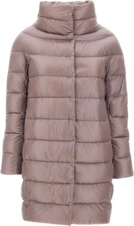 Herno Cappotto imbottito Dora a collo alto - Viola