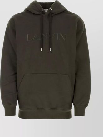 Lanvin cotton oversized hoodie