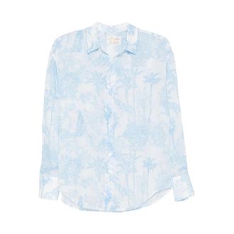 MC2 Saint Barth Shirts, female, Blue, Size: XS MC2 Saint Barth Shirts MultiColour