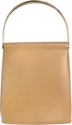 Cartier Cartier Trinity Hand Bag Leather Beige Leather Handbag (Pre-Owned)