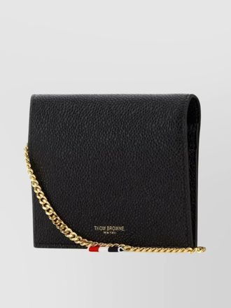 Thom Browne leather card holder