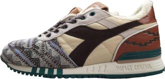 Diadora Womens Extra Butter X Diadora Titan Spaghetti Western Sneakers In Moon Gray