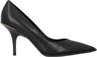 Pinko D&egrave;collett&egrave; in pelle spazzolata - Dames - Pumps - Zwart - 40 EU - Leer - Schoenen