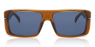 David Beckham DB 7063/S FMP/KU Mens Sunglasses Brown Size 58