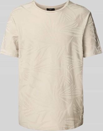 Cinque Cinque T-Shirt mit Lyocell-Anteil und Label-Detail Modell Jacko in Beige, Größe XL