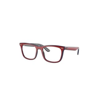 Ray-Ban Rx 7209 Optical Frame - unisex - Brillen - Rood - 55 MM - Nylon - Accessoires