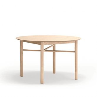 Teulat Mesa redonda 120cm natural claro