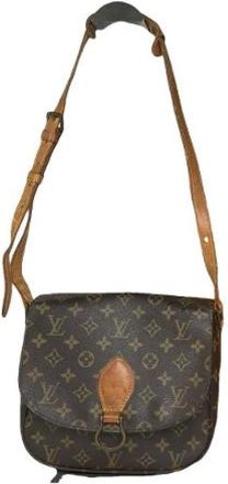 Louis Vuitton Pre-owned Cross Body Bag - Dames - Vintage Schoudertas - Bruin - ONE Size - Leer - Vintage