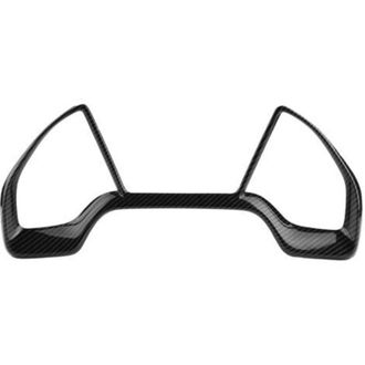 OEM Embellecedor Decorativo Para El Salpicadero Del Honda Civic De D&eacute;cima Generaci&oacute;n (2016-2018), Negro Con Rayas -crezuo
