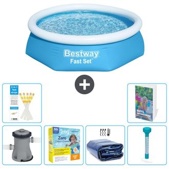 Bestway Piscina Bestway Fast Set Redonda - 244x61 Cm - 7-piezas S184