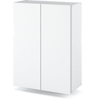 OEM Mueble De Ba&ntilde;o Suspendido Blanco De 60 Cm, Columna De Ba&ntilde;o