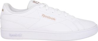 Reebok Court Clean Dames Sneaker - Dames - Tennisschoenen - Wit - 40 1/2 EU - Leer - Fitness