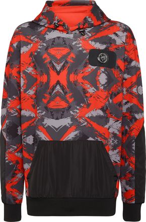 Plein Sport Sweatshirt Met Capuchon Camouflage