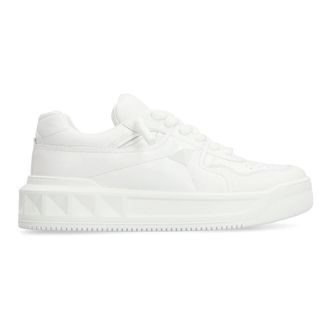 Valentino Garavani Sneakers, male, White, Size: 12 US One Stud XL Low-Top Sneaker