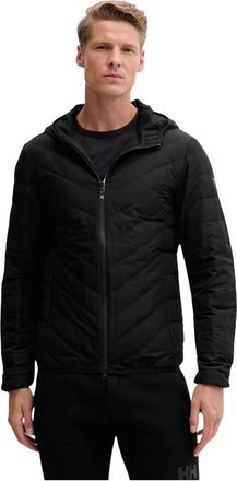 Emporio Armani Emporio Armani Ea7, Heren, Jassen, Zwart, Maat: S Leer