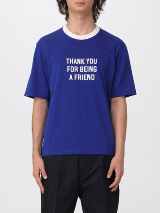 Ami Cotton T-Shirt with Slogan and Embroidered Logo