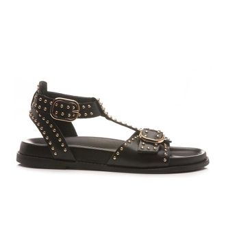 Inuovo Flat Sandals, female, Black, Size: 11 US D51008 Sandals