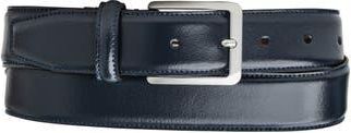 Bruno Magli Dante Leather Belt in Navy at Nordstrom Rack, Size 34