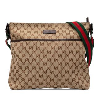 Gucci Pre-owned Gucci GG Canvas Web Crossbody Unisex IPL4FKSR8JINTJ0Z