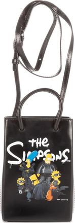 Balenciaga x The Simpsons Borsa a spalla - Nero