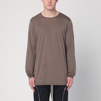 Rick Owens T-shirt color polvere in cotone