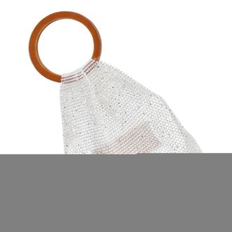 Generic Woven Bag - Lightweight Traditional Crystal Purse,Women Tote Bag | for Women Family Friends Travel Daily Commute Home Indoor Outdoor