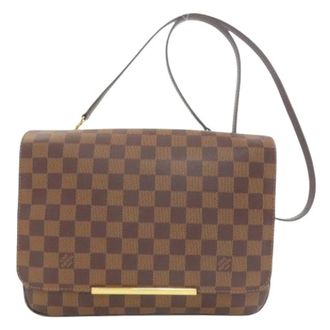 Louis Vuitton Pre-owned Hoxton GM Schoudertas - Dames - Pre-owned - Bruin - Maat: ONE Size