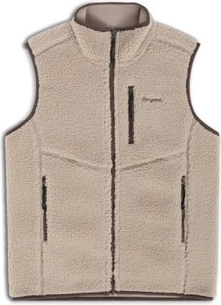 Bergans Lunnan Pile Fleece Vest Fleecegilet f&uuml;r Damen | beige