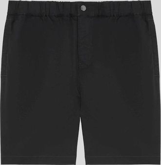 Lyle & Scott Lyle And Scott Mens Cotton-Blend Twill Shorts - Black - Size: 35/34/32