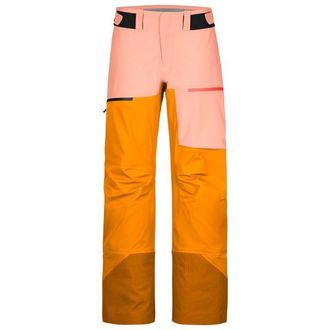 Ortovox 3L Ravine Shell Pants Skihose für Damen | orange