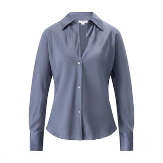 Vince Donna, Camicette, Blu, L, new