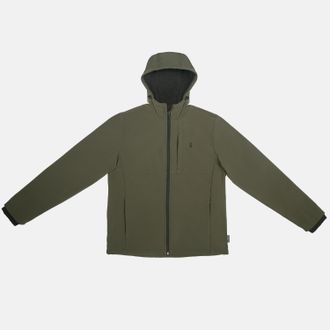Free Country Mens Brick Fleece Lined Super Softshell Jacket