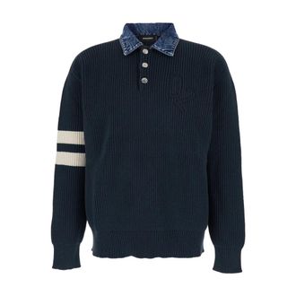 Dsquared2 Heren, Tops, Blauw, Maat: XL Denim