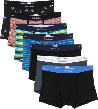 Paul Smith Logo Trunk - 7-pack - Heren - Ondergoed - Veelkleurig - Maat: 2XL Katoen