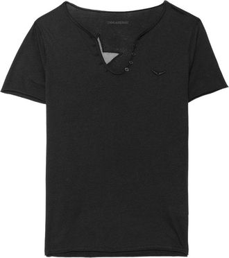 Zadig&Voltaire Tunisien mc cl Fishnet Strass