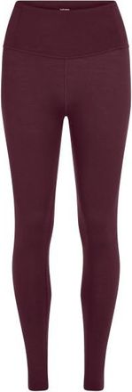 Icebreaker Merino 200 Oasis High Rise Leggings Merinounterw&auml;sche f&uuml;r Damen | rot