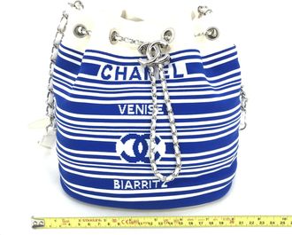 Chanel Venise Biarritz Drawstring Bucket Womens Bag (Pre-Owned)