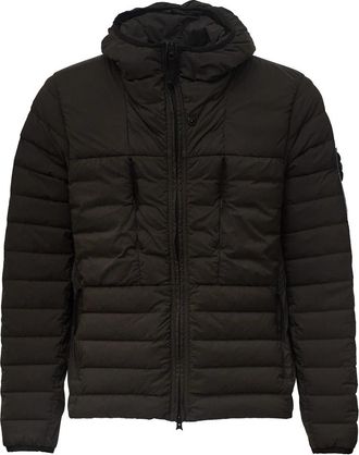 Stone Island Seamless Tunnel Nylon Down-TC Puffer Jas - Heren - Winterjassen - Grijs - 2XL - Nylon - Jassen