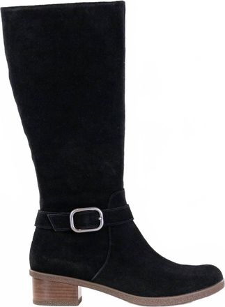 Dansko Womens Dalinda Boot In Black Burnished Nubuck