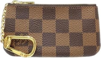 Louis Vuitton Pre-owned Wallets, female, Brown, Size: ONE SIZE Pre-owned Canvas Wallet