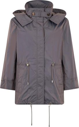 Moorer Bastet Long Jacket - Dames - Parka Jassen - Blauw - 2XL - Jassen