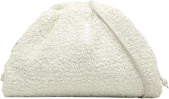 Bottega Veneta Pre-owned Mini Pouch - Dames - Vintage Schoudertas - Wit - ONE Size - Leer - Vintage