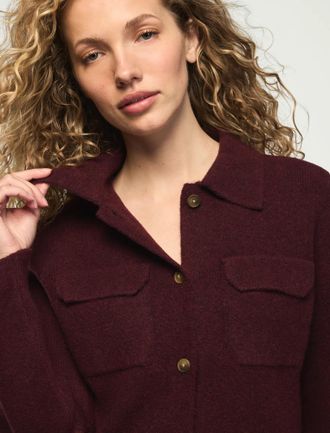 Lucky Brand Womens Button Down Sweater