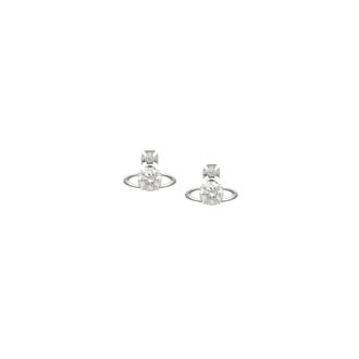 Vivienne Westwood Reina Large Earring - female - Vivienne Westwood - Earrings - Gray - ONE SIZE - Accessories