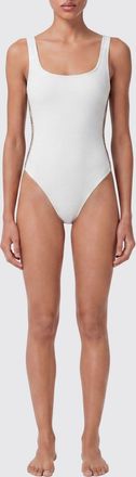 Burberry Costume intero in nylon con bande check