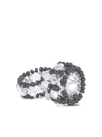 Maria Calderara Anello con perline - Argento