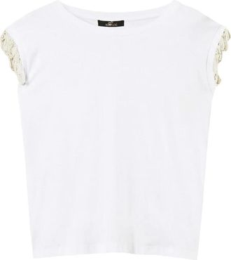 Twin-Set T-shirt con decorazione - Bianco