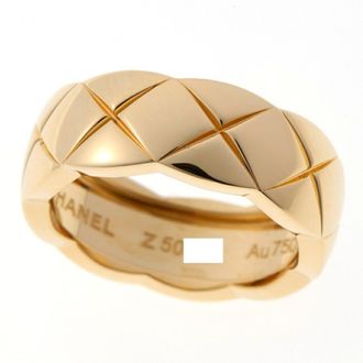 Chanel Yellow Gold Yellow Gold (18K) Band Ring (Pre-Owned)